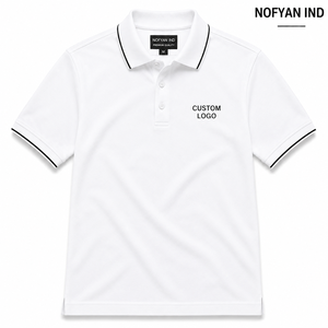 Chemises Polo Pique 100% Coton, Broderie Personnalisée, Logo de Haute Qualité, Boutons, Golf, Été, Vente en Gros, Rouge, Mode Casual Jonny - Product Image 1