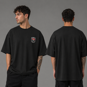 Custom Wholesale Blank 100% Cotton Knitted Breathable Anti-Pilling O-Neck Casual Regular Fit Solid Front Logo Short Sleeve - Product Image 4