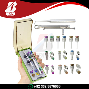 Kit de Implantes Prostéticos: Localizador, Abutment, Destornillador, Destornilladores Multi-Unit, Kit de Instrumentos Dentales de Composite de Alta Calidad - Product Image 2