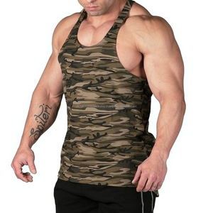 Débardeurs Musculaires de Haute Qualité pour Hommes Super Doux Extensibles Gym Entraînement Fitness Singlet Sous-vêtement Prix de Gros avec Service OEM - Product Image 3