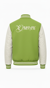 Sudadera estilo Letterman vintage con mangas de cuero y letras de chenilla, ropa al por mayor, estilo americano profesional - Product Image 3