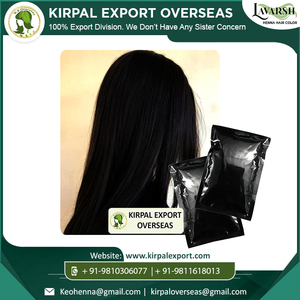 Tốt Nhất Bán Tự Nhiên Màu Đen Henna Thuốc Nhuộm Tóc Bột Từ Sojat Rajasthan Amoniac Miễn Phí Hữu Cơ Thảo Dược Màu Tóc Bán Buôn - Product Image 3