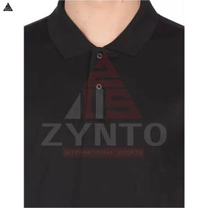 Nueva Camiseta Polo Moderna de Golf Casual Lisa con Logotipo Personalizado, de Algodón, Tallas Grandes para Hombre, Tejida, de Alta Calidad, en Oferta - Product Image 4
