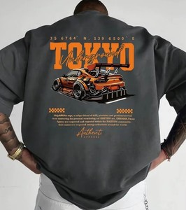 Nueva Llegada, Venta al Por Mayor de Fábrica, Camisetas de Alta Calidad para Hombre, Unisex, Casuales, Transpirables, Tejidas, Talla Grande, Corte Holgado, 100% Algodón, con Estampado Frontal - Product Image 2