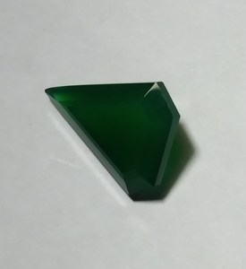 Pierre précieuse naturelle en onyx vert, pierre d'onyx verte pour bijoux, anneaux, pendentifs, perles, vente en gros, qualité supérieure. - Product Image 4