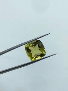 Cuarzo Limón Natural Cuadrado Amarillo Claro Transparente de Alto Brillo, Gema para Joyería, Precio al por Mayor, Exportador - Product Image 5