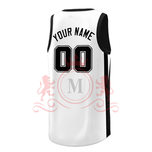 Custom <b>Athletic</b> Wear Set With Soft Fabric Reversible Basketball Uniform Quick Dry Jersey Shorts For Team Players - Product Image 3