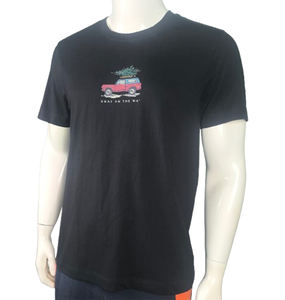 Camiseta Casual de Manga Corta para Hombre, Calidad Premium, 100% Algodón, Cuello Redondo, Corte Regular, Impresión Serigrafiada, de Proveedor BD - Product Image 2