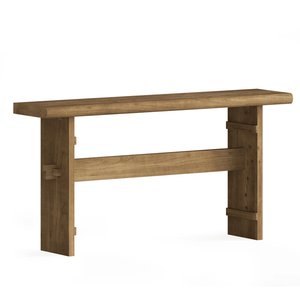 Moderna Consolle Lunga in Legno Massello per Casa, Appartamento e Hotel - Product Image 2