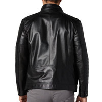 Veste en cuir véritable pour homme, design personnalisé, vente en gros, vêtements décontractés, quantité en gros, couleur unie, respirante, pour l'hiver