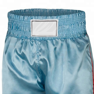 Personaliza tus Pantalones Cortos de Muay Thai MMA: Transpirables, Elásticos, Ligeros, 100% Poliéster, Unisex, Ropa de Entrenamiento de Artes Marciales - Product Image 5