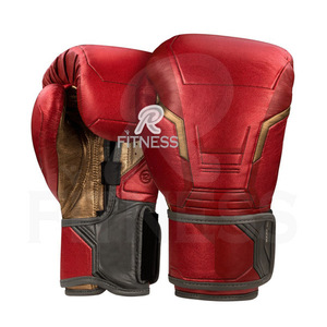 Guantes de Boxeo de Cuero Premium con Cierre de Gancho y Bucle Antideslizante, Diseño Personalizado para Gimnasios y Tiendas Deportivas - RC Fitness Wear - Product Image 5