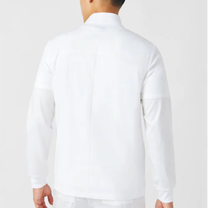 Nouvelles vestes médicales pour hommes, uniformes d'infirmiers et de personnel d'entretien, uniformes d'hôpital en polyester et coton - Product Image 3