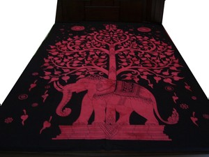 LOWELLCRAFT Fournisseur en gros de nappes brodées très vendues, 100% coton, motif imprimé, décoration murale pour la maison, style musulman - Product Image 5