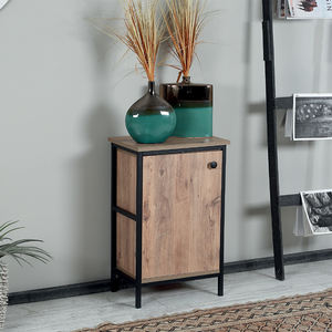 Estantería Industrial de Madera con Marco Metálico para Almacenamiento y Organización en el Hogar, Oficina y Sala de Estar - Product Image 2