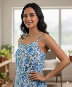 Cotton Night <b>Suit</b> Set <b>Women's</b> Floral Print Button Down Top Pajama Set Short Sleeve Summer Sleepwear <b>Lounge</b> Wear - Product Image 4
