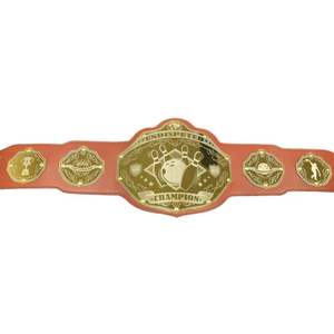 Cinturones de Campeonato Personalizados en Oro para MMA, Boxeo, Jiu-Jitsu, Karate, Judo y Grappling, Correa de Cuero Genuino, Ligeros y Duraderos - Product Image 6