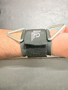 Sangles de poignet antidérapantes réglables pour la musculation, rembourrage en néoprène, anneaux en D, protection professionnelle, épaisseur 5,7 mm, unisexe, pour la musculation - Product Image 3