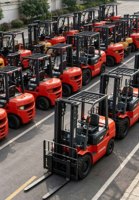 Chariot élévateur électrique au lithium-ion de 2,5 tonnes, chariot élévateur contrepoids de 2500 kg, certifié CE, zéro émission, chariot élévateur d'entrepôt
