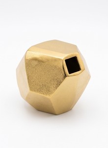 Hot Vantage Modern Fancy Luxury Premium Aluminum Raw Gold Fancy Metal Table Top Decorative Flower <b>Vase</b> Home Decorative <b>Mini</b> <b>Vase</b> - Product Image 4