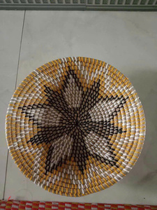 งานฝีมือเวียดนาม ตกแต่งผนังด้วยหญ้าทะเล ทอมือจากธรรมชาติ สำหรับตกแต่งบ้านสไตล์โบโฮ ชายฝั่ง โรงแรม ขายส่งและส่งออก - Product Image 2