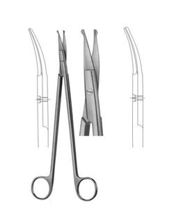 Tijeras de Punta Fina Strolly de 220 mm, Tijeras Quirúrgicas de Acero Inoxidable, Instrumento Médico Reutilizable - Product Image 1