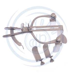 Centro Retropúbico Prostatectomía Retractor Trinquete Dos pares Cuchillas laterales giratorias CE Aprobado Instrumentos quirúrgicos Base CE - Product Image 2