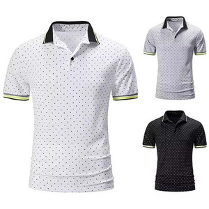 Polo pour homme avec col confortable, tissu extensible respirant, conçu pour les sports de plein air, les loisirs et un style quotidien. - Product Image 3
