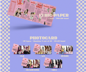 [Album original coréen] ITZY - CRAZY IN LOVE - Product Image 3