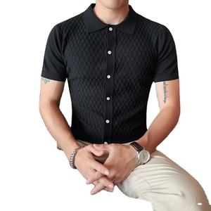 Polo de Golf brodé/imprimé unisexe pour hommes, t-shirt uni en coton, de haute qualité, à la mode, printemps, - Product Image 2