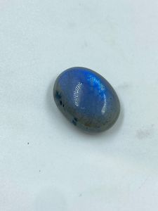 Pierre de labradorite naturelle changeante de couleur, belle pierre précieuse de forme ovale, 17,16 carats - Product Image 4