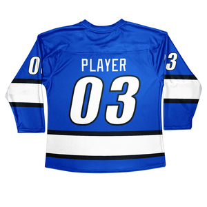 Ice Hockey Jersey For Sale 100% Polyester Made Quick Dry Unisex Ice Hockey Jersey Customized Sports Wear Ice Hockey Jersey - Product Image 6