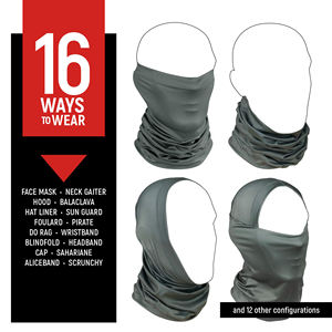 Cache-cou en peluche unisexe pour adultes, nouveau style, avec design personnalisé, en polyester durable, pour un usage quotidien et à la plage, balaclava - Product Image 2