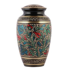 Urne miniature en métal artisanale pour cendres d'adultes, couvercle à fermeture sécurisée, design moderne et élégant, construction durable pour un partage familial sécurisé - Product Image 6