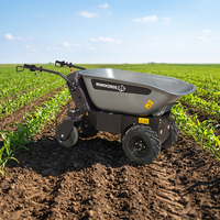Rhinoceros KS450E Electric Mini Dumper 450kg Load 800W Motor 0.2CBM Bucket Garden Farm Construction Use Wholesale