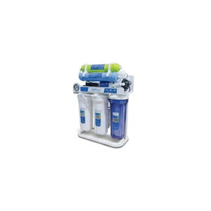 Système de filtration d'eau par osmose inverse Wellsys à 7 étapes sous évier 100 GPD avec réservoir de stockage, support et manomètre - Product Image 6