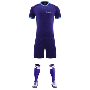 Conjunto de Camiseta de Fútbol Edición Jugador, Transpirable, de Secado Rápido, Estampada, 100% Poliéster, Pantalones Cortos Deportivos, Camiseta Personalizada, Colores Personalizados - Product Image 2