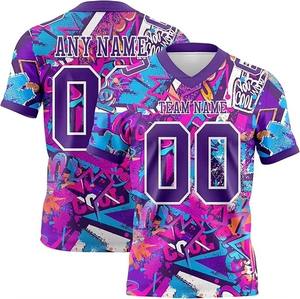 Loshaypappay Sport - Camisetas de Fútbol Personalizadas de Primera Calidad con Cuello en V para Hombre y Mujer, Camisetas Deportivas Transpirables para Equipos - Product Image 2