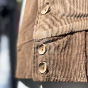 <b>Men</b> <b>Corduroy</b> <b>Jacket</b> Casual Button Front Long Sleeve Warm Outerwear Custom Logo Wholesale Price - Product Image 6