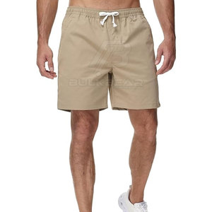 Shorts décontractés élégants pour hommes, en matière douce et unie, coupe facile, respirants, séchage rapide, design confortable pour la marche quotidienne - Product Image 5