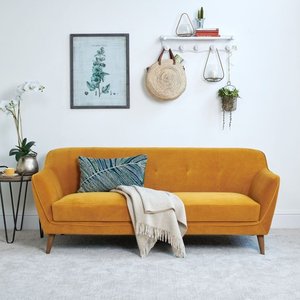 Freddie 2-Seater Modern Pine Frame Living Room <b>Sofa</b> Comfortable Fabric with Durable Foam from Vietnam Modular Design - Product Image 1