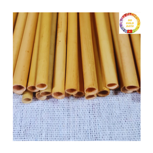 Pailles à boire en roseau naturel |   Matériaux durables |   Jetable 200 mm |   Prix d'usine pour les chaînes de restaurants - Product Image 1