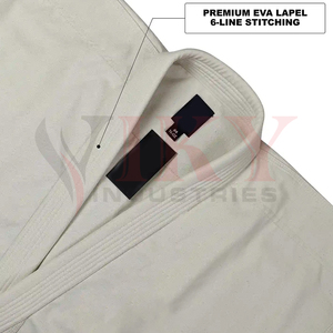 Uniformes de karaté sur mesure en toile 100% coton 10oz 12oz 14oz, vêtements d'arts martiaux, combinaisons de karaté - Product Image 6