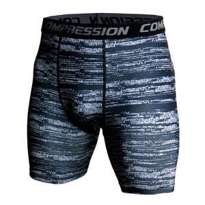 High Quality Base <b>Layer</b> Compression Shorts For Men Quick Dry Breathable Fitness Shorts Wholesale Heat Gear Sports Tights Pants - Product Image 5