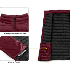 Nouveaux gilets matelassés d'équitation, vestes décontractées d'hiver, manteaux rembourrés, gilets personnalisés avec logo, vestes matelassées pour hommes - Product Image 5