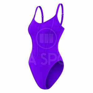 Traje de Baño de Una Pieza para Mujer, Hecho a Medida, Tela Premium, Tirantes Ajustables, Secado Rápido, Proveedor de Ropa de Playa de Verano - Product Image 4