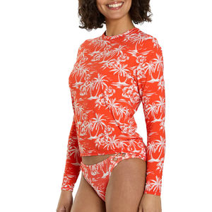Custom Design Sublimation Yoga Fitness Running <b>Women</b> Full Sleeves Compression <b>Rash</b> <b>Guard</b> Shirts Printed MMA Ladies <b>Rash</b> <b>Guard</b> - Product Image 3