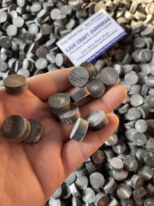 Boutons en corne de buffle en gros, noirs, tailles 16mm/19mm/21mm/23mm/26mm/29mm/31mm pour accessoires vestimentaires - Product Image 2