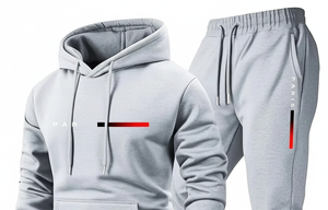 Nouveauté 2025 – Ensembles de survêtements sportifs unisexe en tricot imprimé avec capuche, pantalon long, pour l'extérieur, collection automne/hiver, tendance - Product Image 5