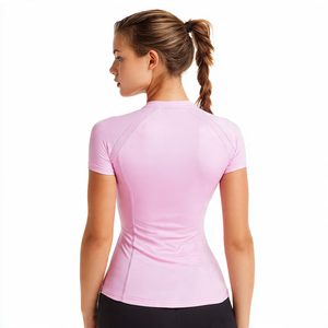 Workout Wear Rash Guard Yoga Exercise Base Layer Crew Women's Breathable Quick Dry Anti-UV <b>Long</b> <b>Sleeve</b> <b>Compression</b> T-<b>Shirt</b> Gym - Product Image 6